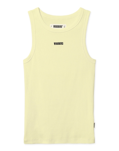 Woodbird - WBDee Rib Tank Top - Wax Yellow